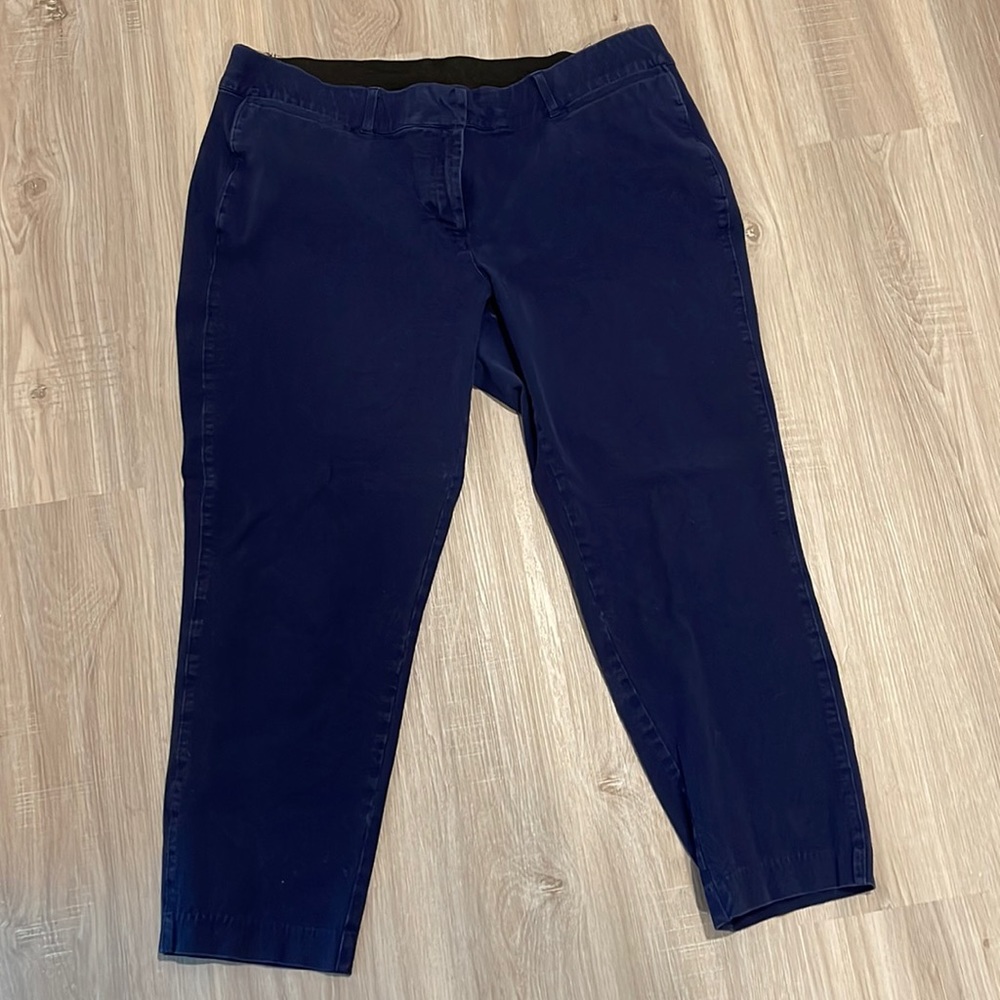 Blue lane Bryant ankle length pants
